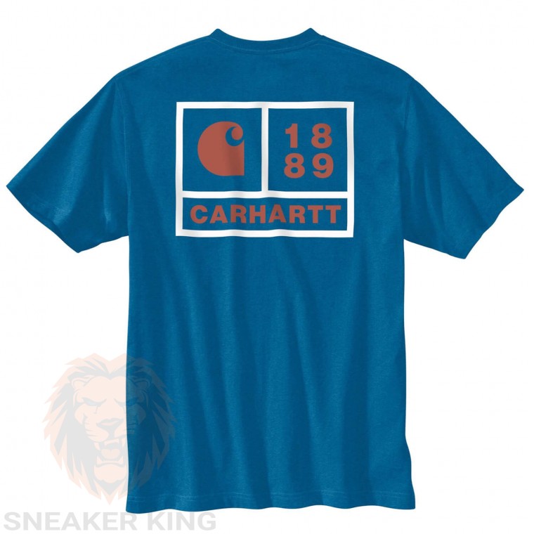 Футболка Carhartt Heavyweight 1889 Graphic Pocket T-Shirt 105712-H72